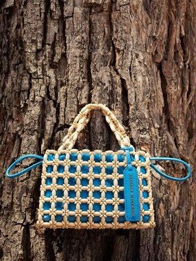 NWT Brandon Blackwood | Medina in bright blue